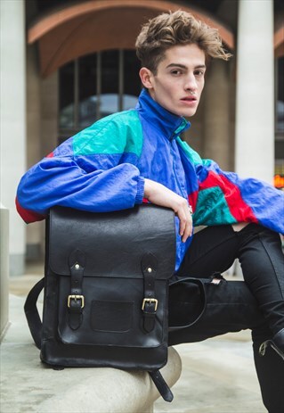 BLACK METROPOLITAN BACKPACK (LARGE: EXCLUSIVE EDITION)