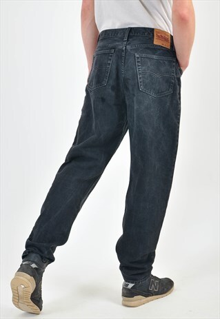VINTAGE 90S JEANS IN BLACK