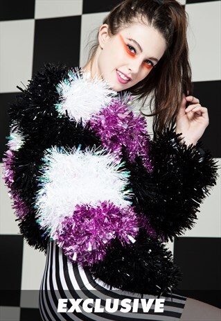 EXCLUSIVE PANDEMONIUM TINSEL JACKET