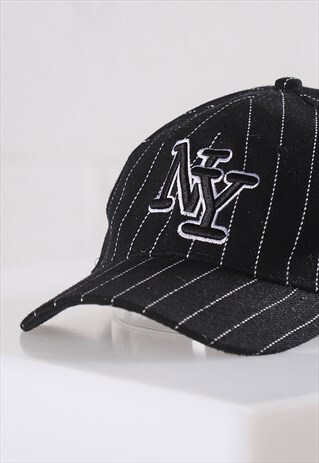 Vintage New York Yankees Cap Black MLB Summer Baseball Hat