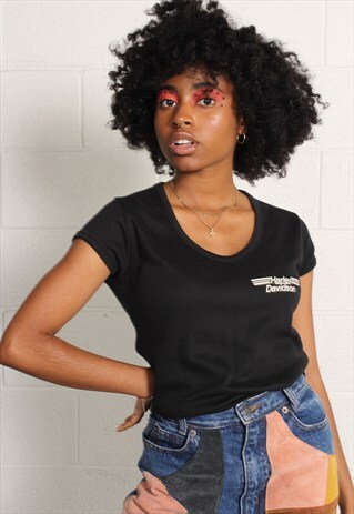 80'S HARLEY DAVIDSON FITTED TEE
