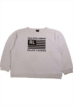 Ralph Lauren Polo Jeans Heavyweight Crewneck Sweatshirt XLar