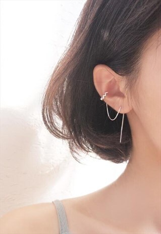 CHIC STERLING SILVE EARRINGS EAR WIRE