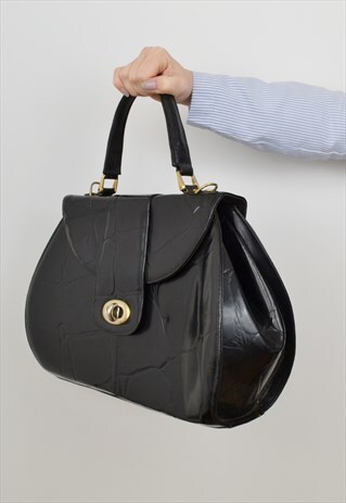 TWIST LOCK HANDBAG