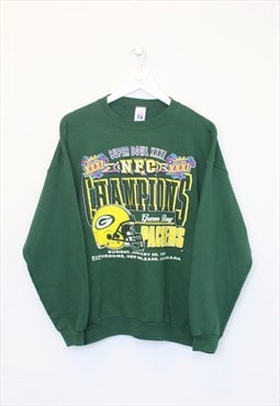 Vintage Packers Super Bowl sweatshirt in green. Best fits L