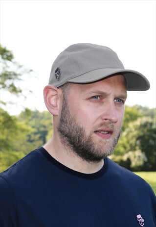 GREY CHINO COTTON CAP