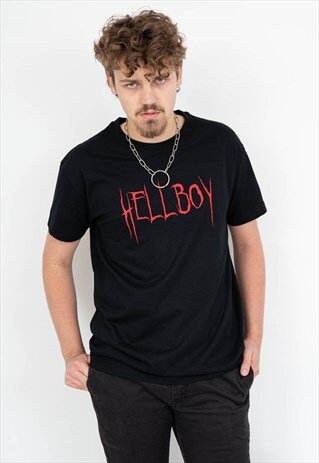 HELL BOY AESTHETIC T-SHIRT GRUNGE