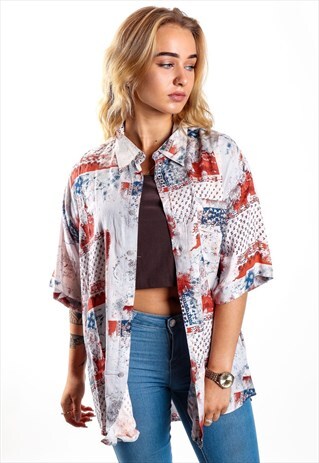 VINTAGE PATTERNED SHIRT S607