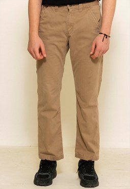 beige carhartt trousers