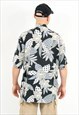 VINTAGE SUMMER SHIRT IN PRINTED FLORAL PATTERN SKATE