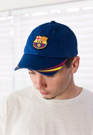 VINTAGE FOOTBALL CLUB CAR HAT 90S X 3.5