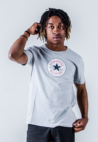 VINTAGE Y2K CONVERSE T-SHIRT IN GREY