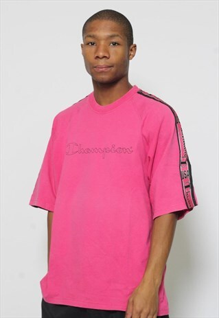 VINTAGE CHAMPION TAPE LOGO T-SHIRT (RTRN)