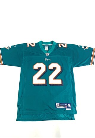 VINTAGE MIAMI DOLPHINS 22 BUSH ONFIELD JERSEY
