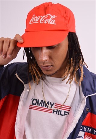 VINTAGE COCA-COLA CAP RED