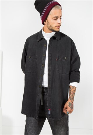 VINTAGE 80'S LEVI'S DENIM SHIRT / 0093 / 900