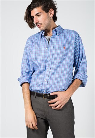 VINTAGE 80S POLO RALPH LAUREN SHIRT/ S4563