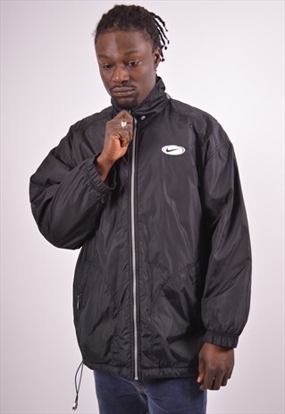VINTAGE NIKE WINDBREAKER JACKET BLACK
