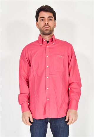 LACOSTE SHIRT FUCSIA