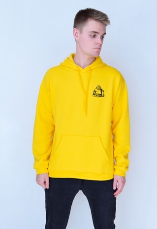 SALE - YELLOW BUDDHA HOODIE