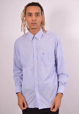 VINTAGE LACOSTE SHIRT BLUE