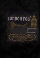 VINTAGE 90'S LONDON FOG TRENCH COAT LONG BUTTON UP BLACK