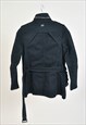 VINTAGE 00S G-STAR TRENCH COAT ON BLACK