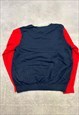 TOMMY HILFIGER KNITTED JUMPER LOGO PATTERNED KNIT SWEATER