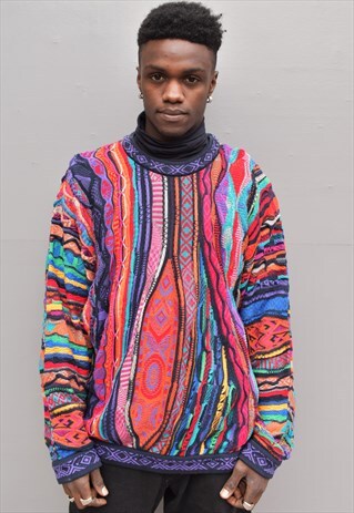 RARE VINTAGE 90 COOGI AUSTRALIAN KNIT JUMPER