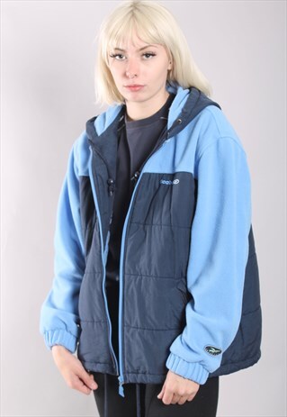 VINTAGE REEBOK FLEECE PUFFER COAT