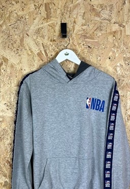 NBA grey mens hoodie medium