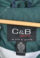 VINTAGE FESTIVAL WINDBREAKER JACKET RETRO BLOCK COLOUR XXL
