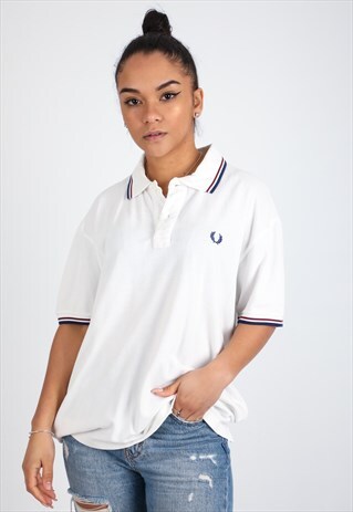 VINTAGE FRED PERRY POLO T-SHIRT T462