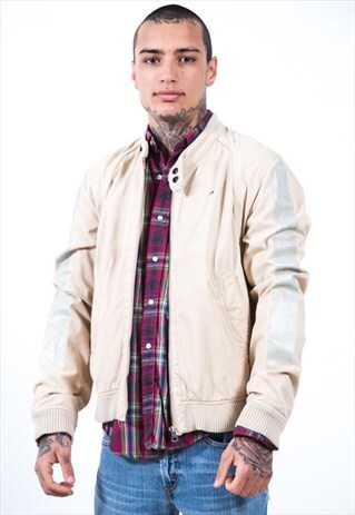 VINTAGE 90S TOMMY HILFIGER BOMBER JACKET / S2998
