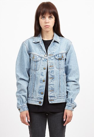 VINTAGE LIGHT BLUE LEE DENIM JACKET