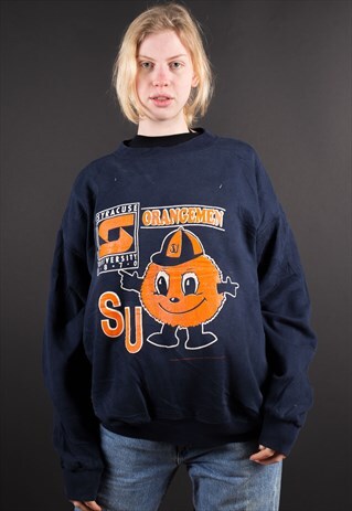 VINTAGE 90'S SYRACUSE UNIVERSITY ORANGEMAN USA SWEATSHIRT