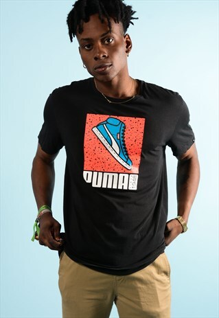 VINTAGE PUMA GRAPHIC TEE SHIRT