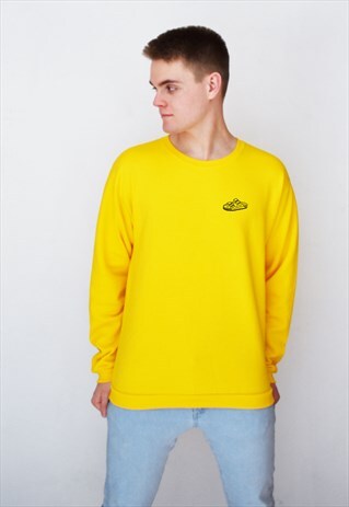 YELLOW SANDAL SWEATSHIRT