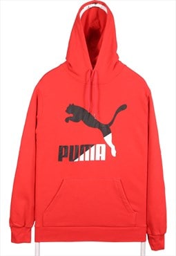 Vintage 90's Puma Hoodie Pullover Spellout Logo