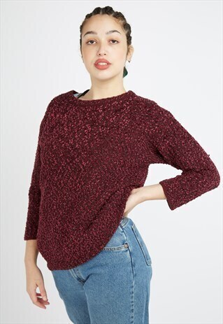 VINTAGE ESCADA COUTURE TEXTURED JUMPER