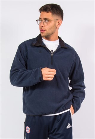 TIMBERLAND 1/4 ZIP FLEECE SWEATSHIRT