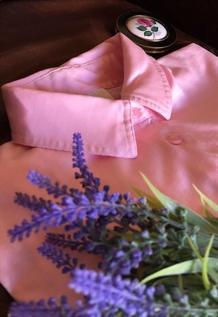 VINTAGE BABY PINK POLO