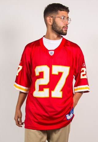 NFL JERSEY KANSAS CITY CHIEFS AMERICAN FOOTBALL SHIRT