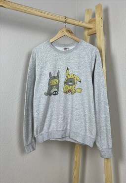 Vintage 90s Mens Pokemon Sweatshirt Size M