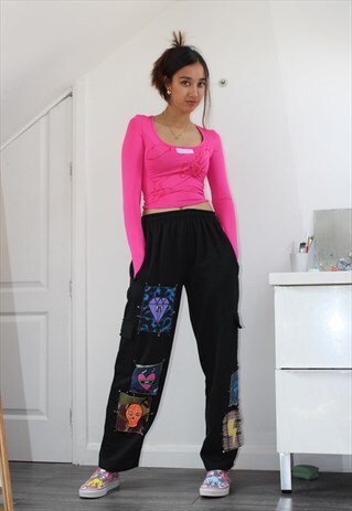 COMFY SOFT CARGO JOGGING BOTTOMS