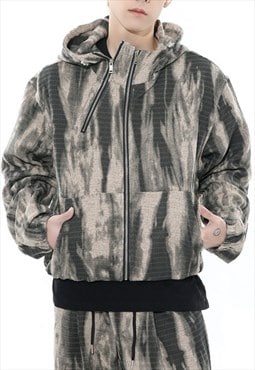 Men's Graffiti hooded zipper sweatshirt jacket SS24 Vol.1