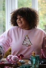 Holographic christmas tree Sweater