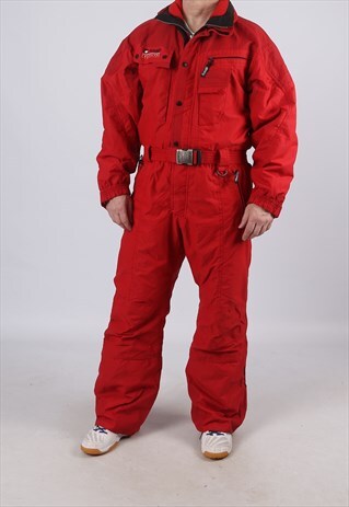 VINTAGE FUSALP FULL SKI SUIT SNOW SPORTS M / L 42" (JCK)