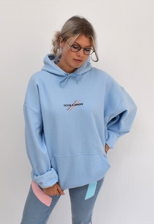 G&G UNISEX BBLUE MULTI LINES HOOD