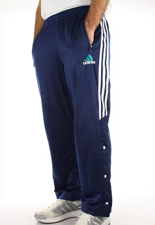 VINTAGE 90S ADIDAS POPPERS TRACKSUIT JOGGERS